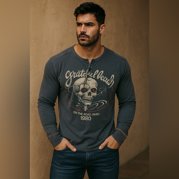 Trunk Ltd. Vintage Grateful Dead on the road again long sleeve shirts - Picture 12 of 12